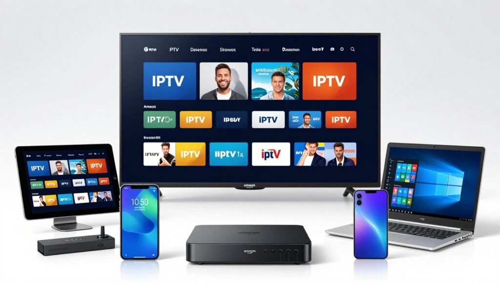 IPTV Abo auf verschiedenen Geräten - Universelle Kompatibilität